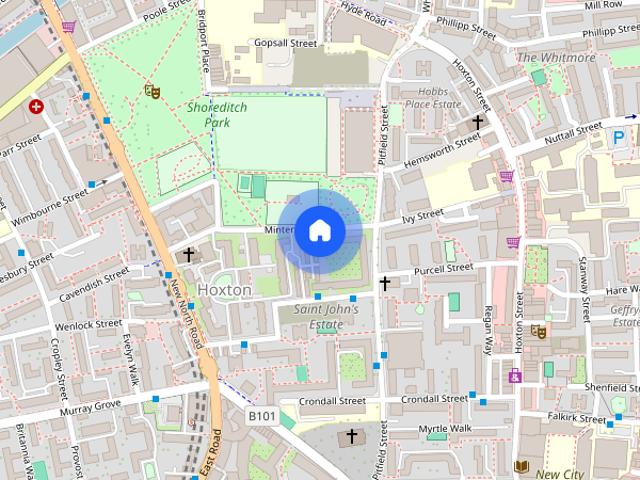 Apartment for rent in Hoxton, Greater London