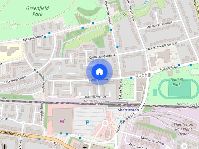 Apartment for rent in Budhill, Glasgow
