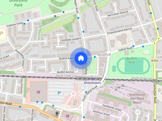 Apartment for rent in Budhill, Glasgow
