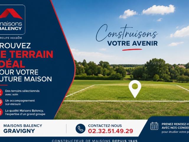 Terrain vente à Les Andelys, Bueil