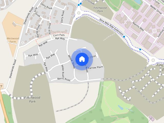 House for rent in Finchampstead, Arborfield Green