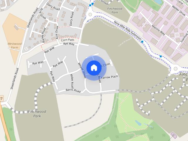 House for rent in Finchampstead, Arborfield Green