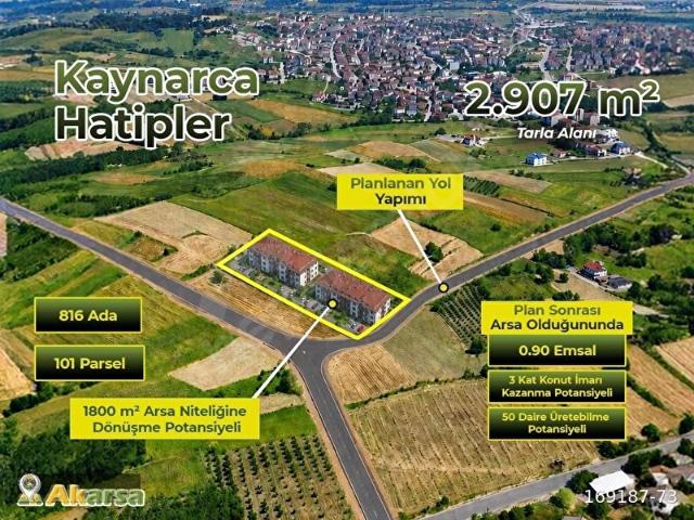 Kaynarca, Sakarya içerisinde satılık Arsa