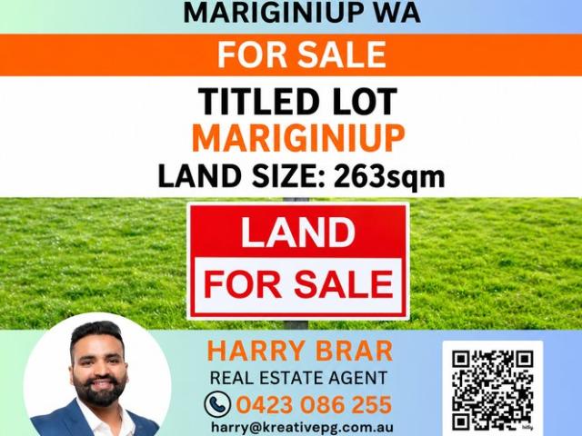 Land for sale in Mariginiup, Western Australia