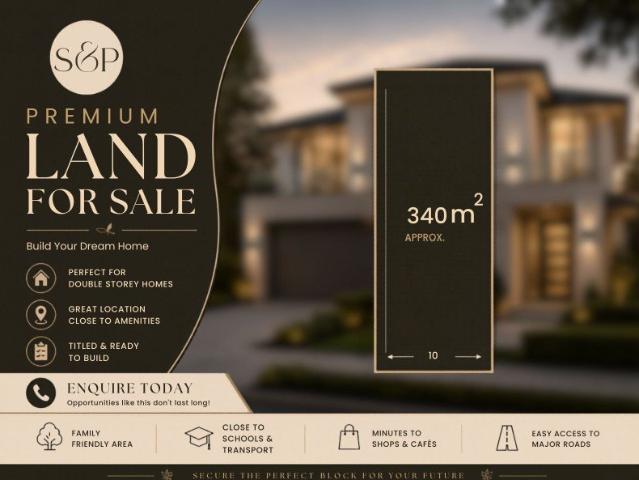 Land for sale in Sydney, New South Wales