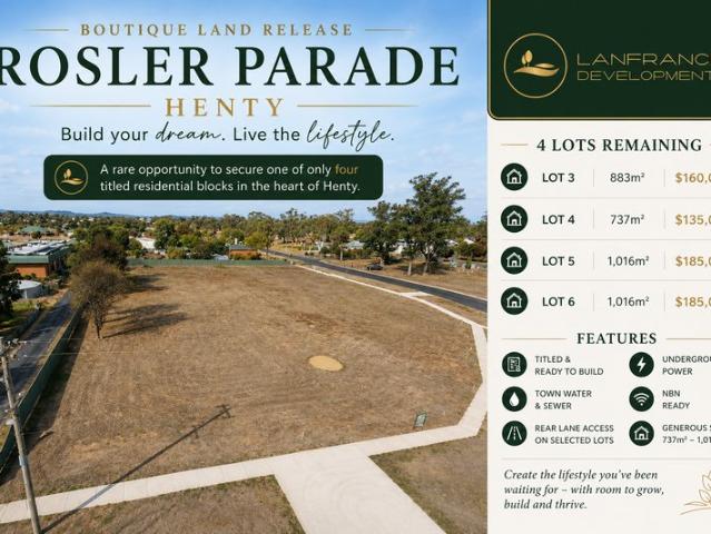 Land for sale in Henty, New South Wales