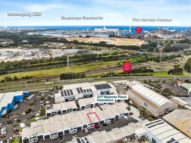 Warehouse for rent in Unanderra, Wollongong City Council