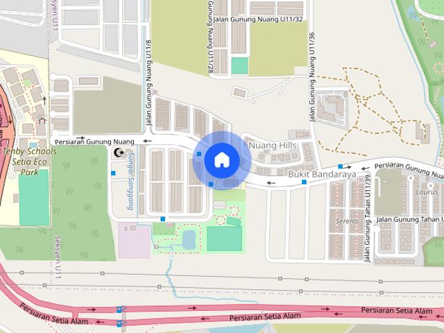 House for rent in Petaling, Alam Impian