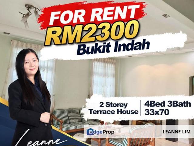 House for rent in Iskandar Puteri, Johor Bahru