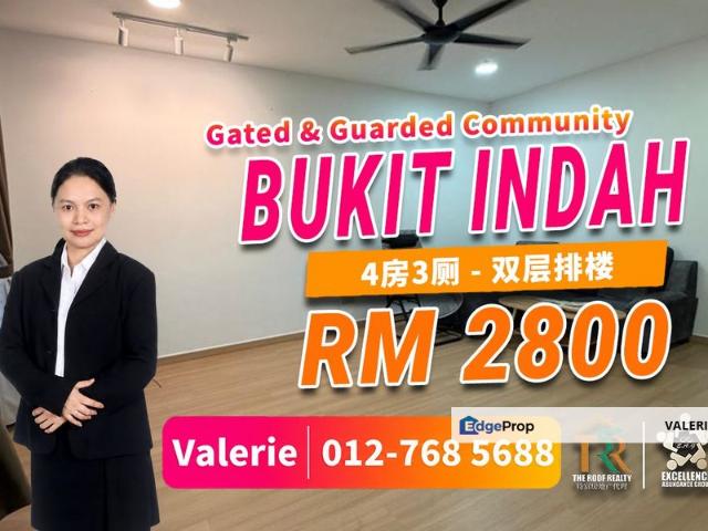 House for rent in Iskandar Puteri, Johor Bahru