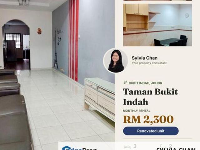 House for rent in Iskandar Puteri, Johor Bahru