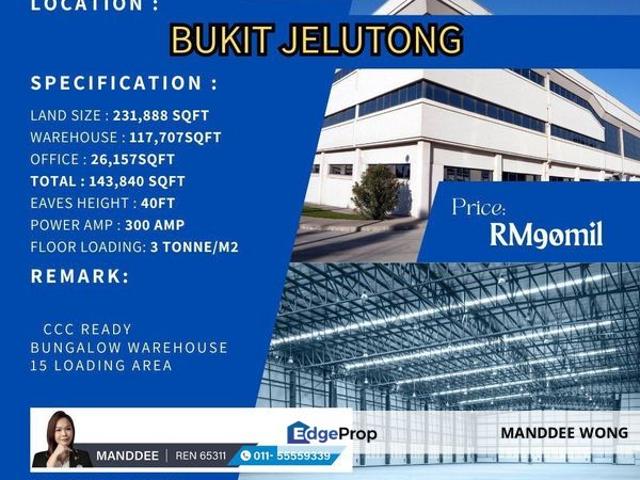 Warehouse for sale in Petaling, Alam Impian