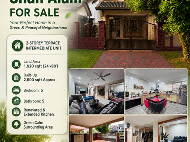 House for sale in Petaling, Alam Impian