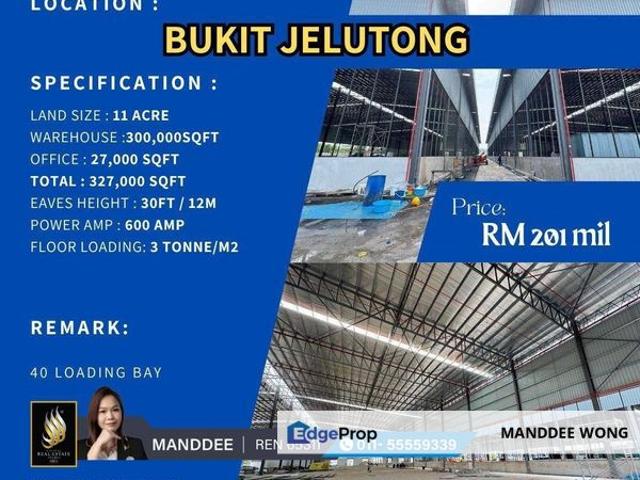 Warehouse for sale in Petaling, Alam Impian