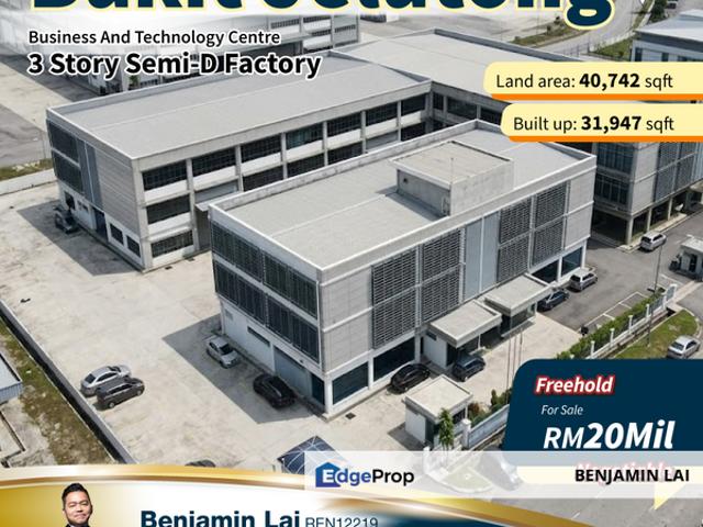Warehouse for sale in Petaling, Alam Impian