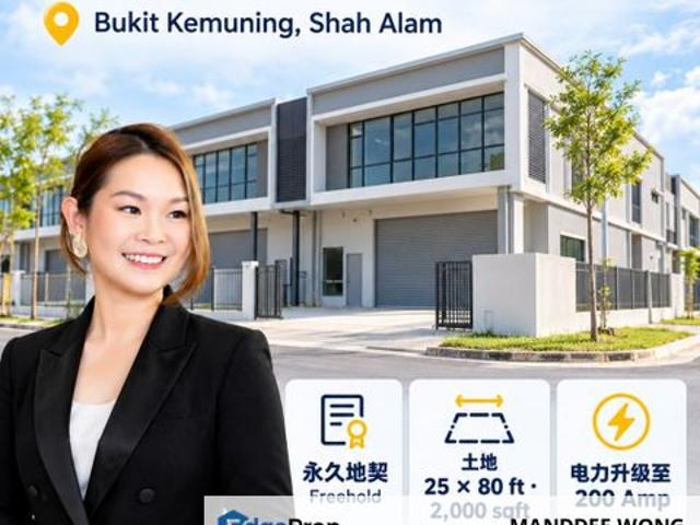Warehouse for rent in Shah Alam, Petaling