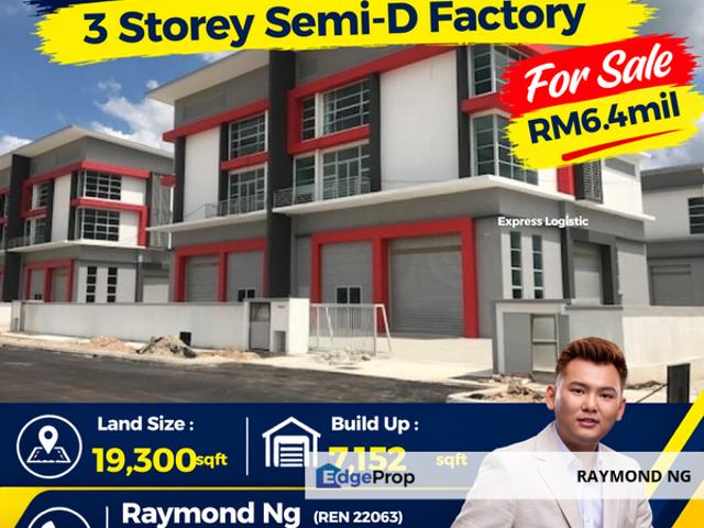 Warehouse for sale in Petaling, Alam Impian