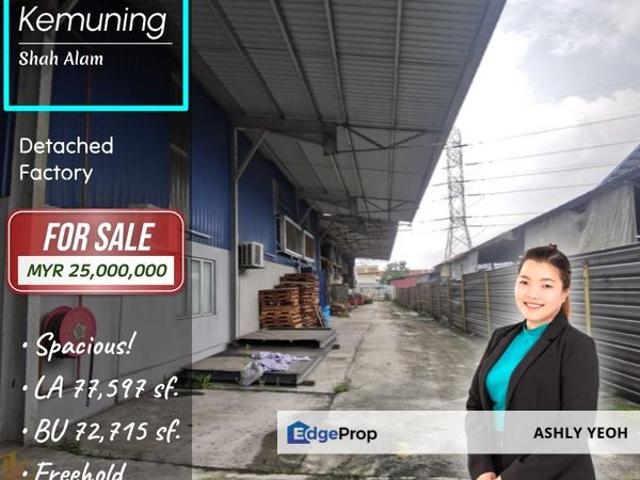 Warehouse for sale in Alam Impian, Selangor