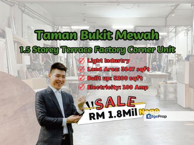 Warehouse for sale in Johore Bahru, Johor