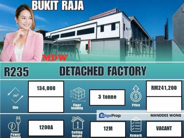 Warehouse for rent in Port Klang, Selangor