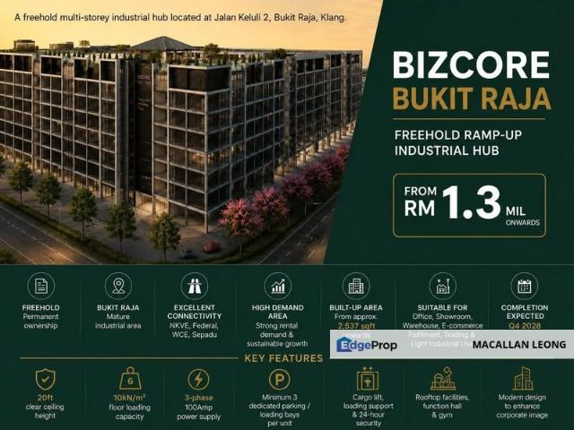 Warehouse for sale in Port Klang, Selangor