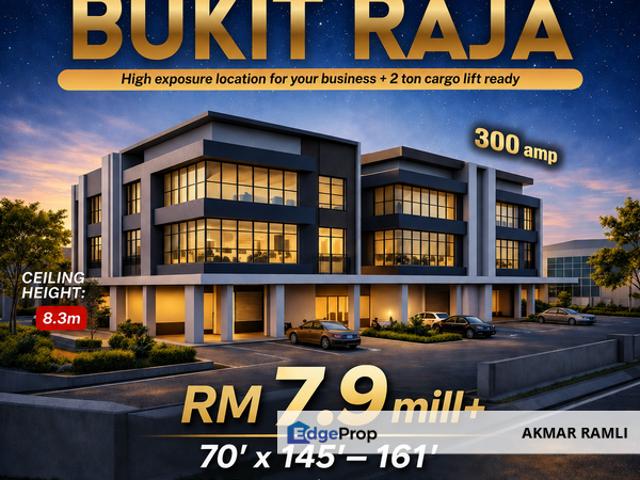 Warehouse for sale in Port Klang, Selangor