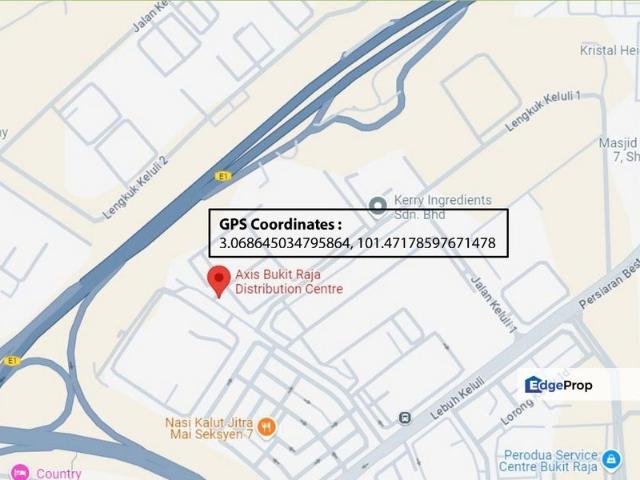 Warehouse for rent in Bandaraya Klang, Klang