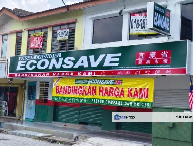 Shop for rent in Selayang, Selangor