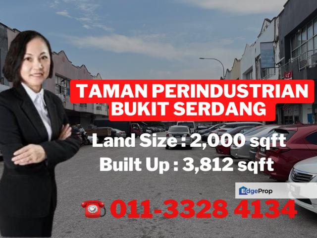 Warehouse for sale in Petaling, Subang Jaya