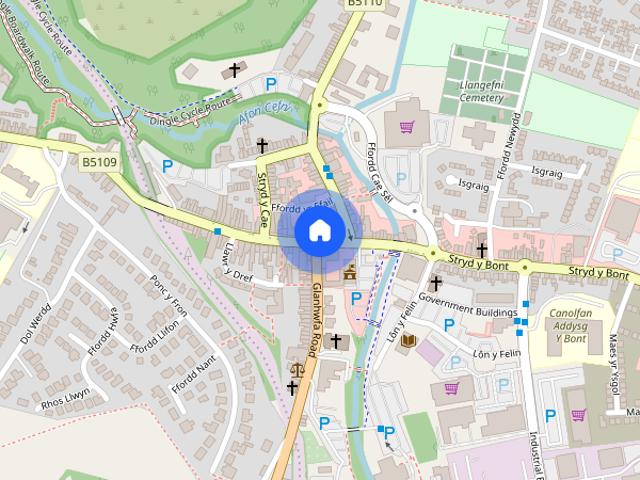 Room for rent in Llangefni, Wales