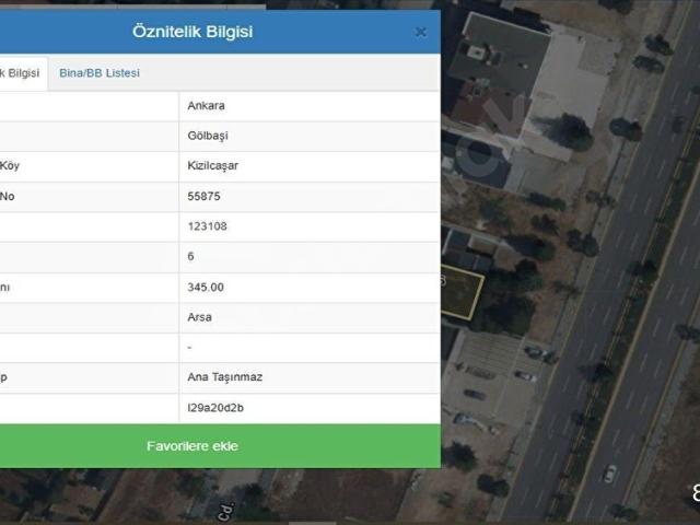 Gölbaşi, Ankara içerisinde satılık Arsa