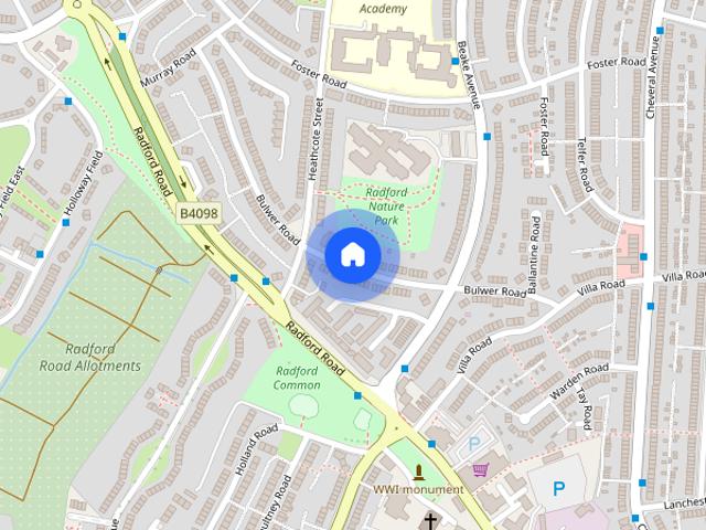 House for rent in Radford, West Midlands