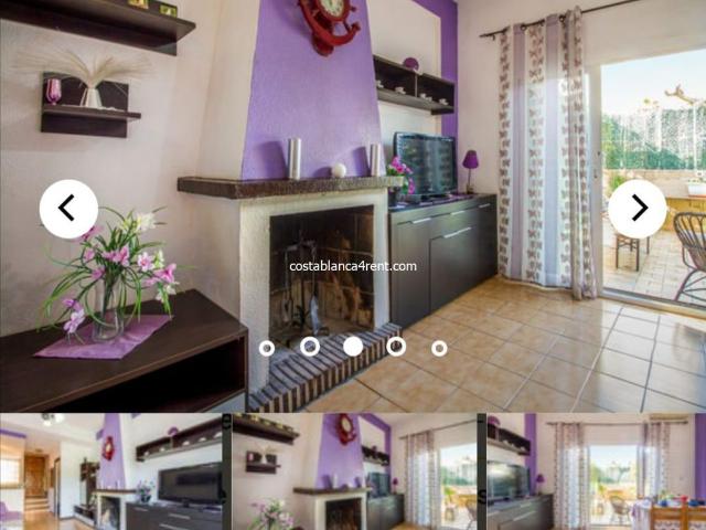 Casa en alquiler en Els Tolls - Aigüera Alta, la Marina Baixa