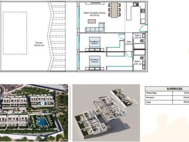 Bungalow en venta en la Marina Baixa, Valencia