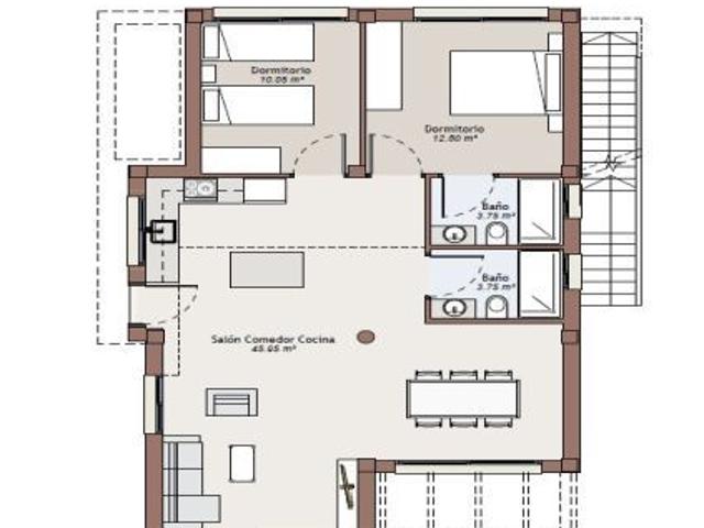 Bungalow en venta en Vera Playa, Vera