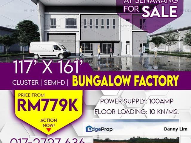Warehouse for sale in Sendayan Village, Negeri Sembilan