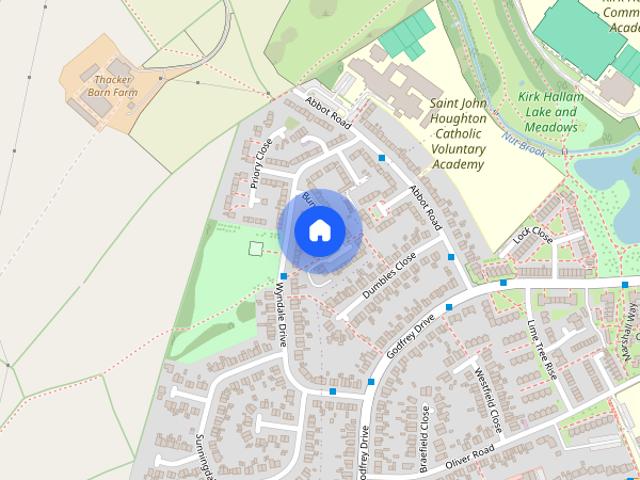 House for rent in Kirk Hallam, Caldermill