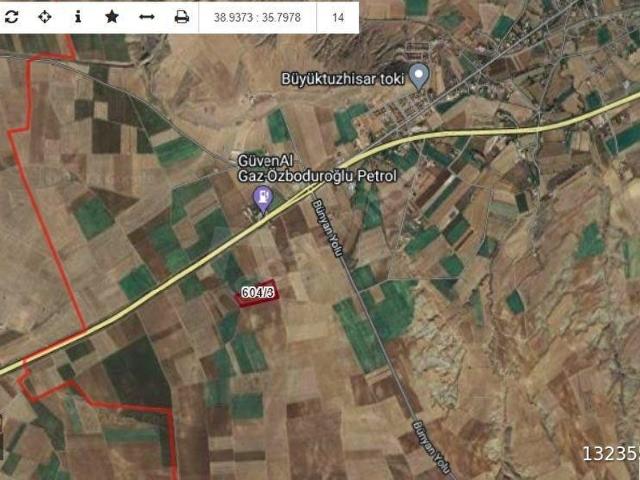 Bünyan, Kayseri içerisinde satılık Arsa