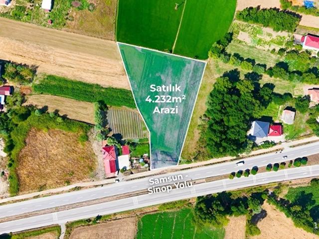 Alaçam, Samsun içerisinde satılık Arsa