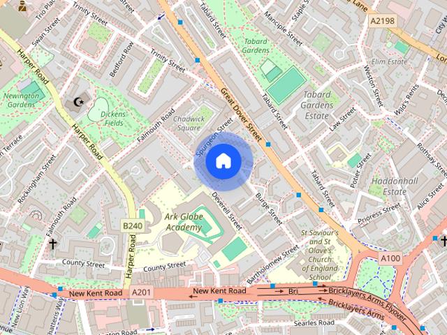 House for rent in Walworth, Greater London