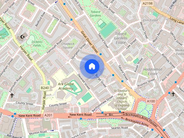 Apartment for rent in Walworth, Greater London