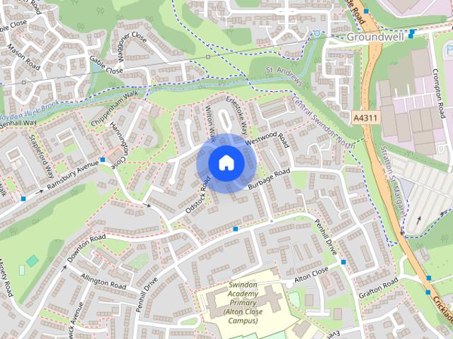Apartment for rent in Abbey Mead, Swindon