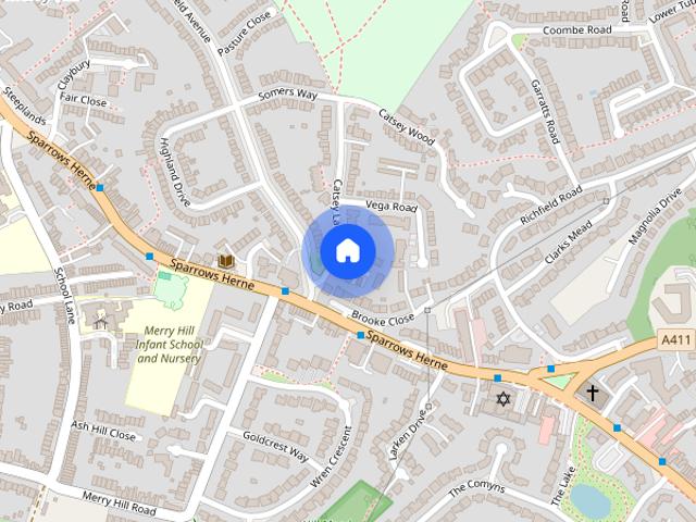 House for rent in Bushey, Bushey Heath