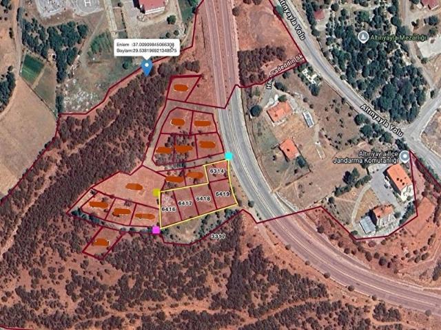 Burdur içerisinde satılık Arsa