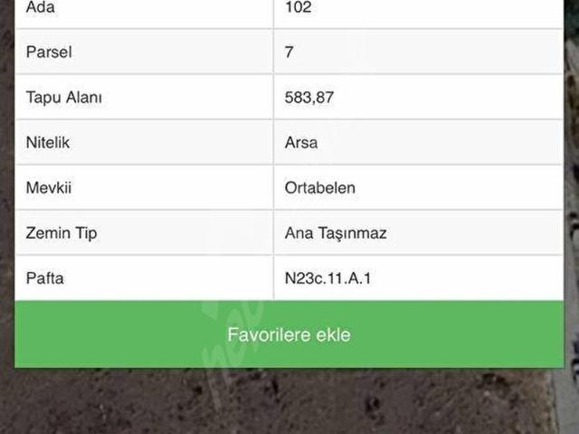 Çavdir, Burdur içerisinde satılık Arsa
