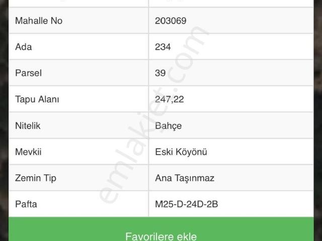 Bucak içerisinde satılık Villa