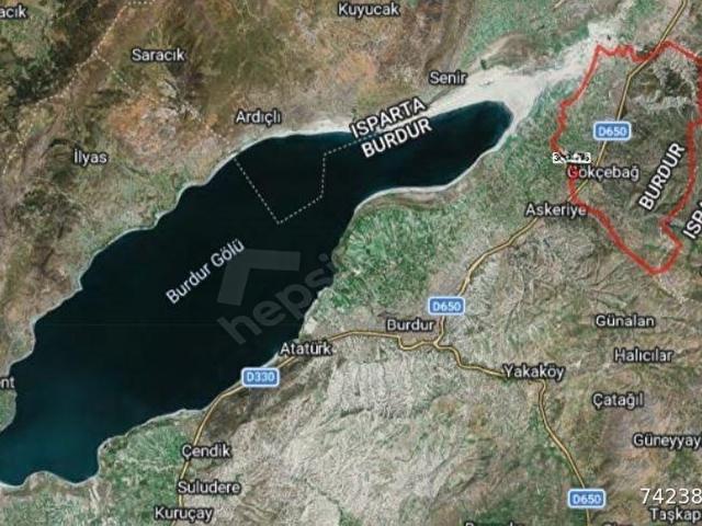 Gökçebağ, Burdur Merkez içerisinde satılık Arsa