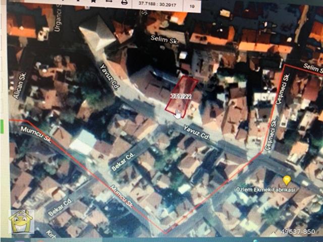 Burdur Merkez, Burdur içerisinde satılık Arsa