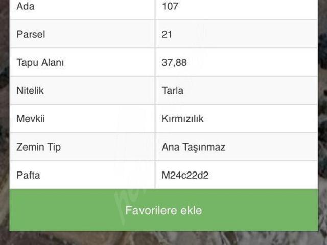 Aksu, Burdur Merkez içerisinde satılık Arsa