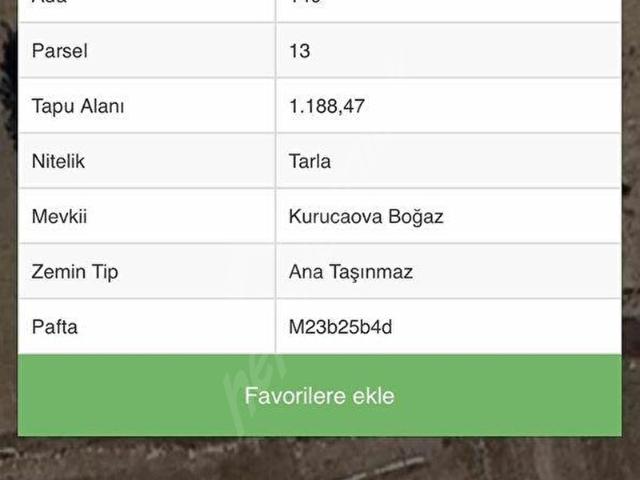 Burdur Merkez, Burdur içerisinde satılık Arsa
